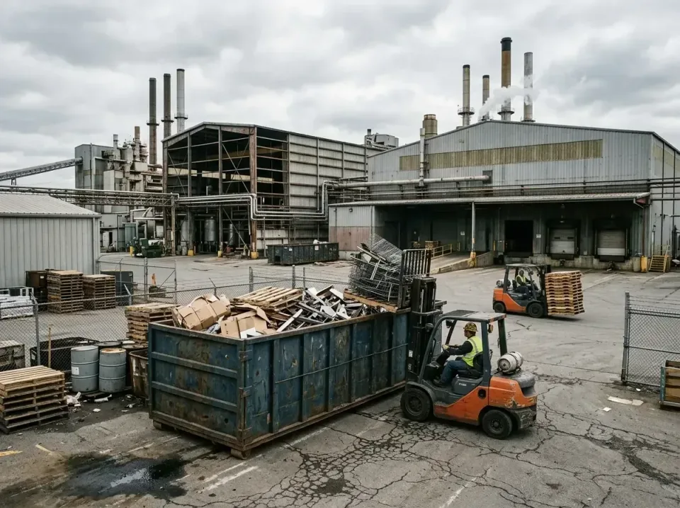 industrial-factory-scrap-conta-003 — frequently asked questions, Cheap Roll-off Dumpster Rentals in Elida, OH